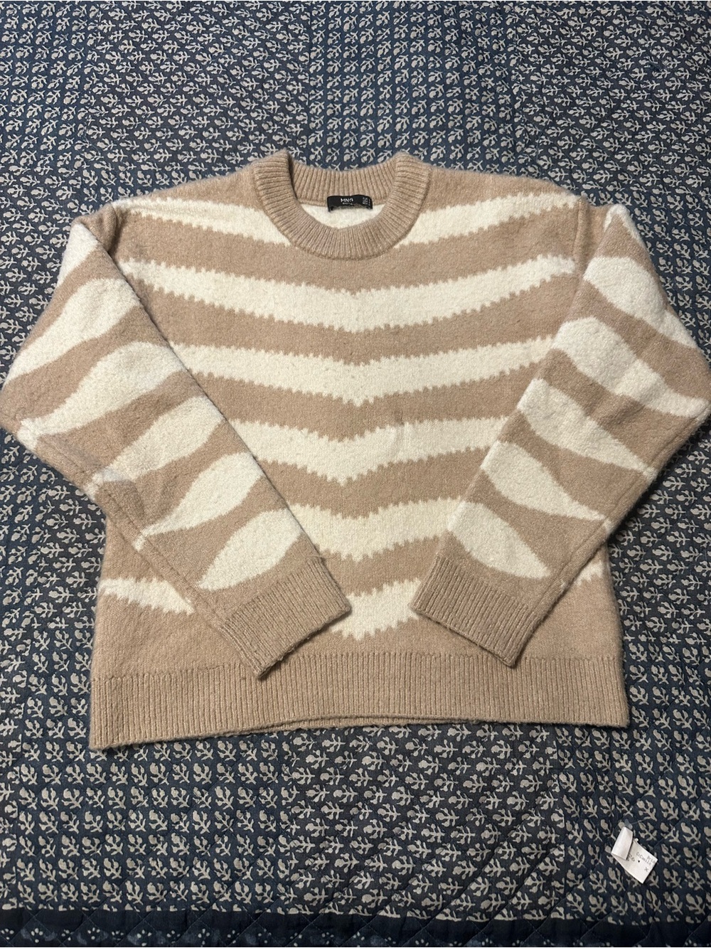 Mango Fuzzy Oversized Sweater